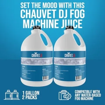 CHAUVET DJ Fog Smoke Juice Fluid - 2 Gallon Pack