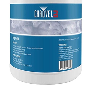 CHAUVET DJ Fog Smoke Juice Fluid - 2 Gallon Pack