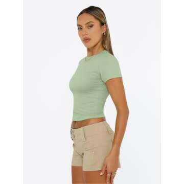 Trendy Queen Women's Crop Top for Stylish Summer Looks