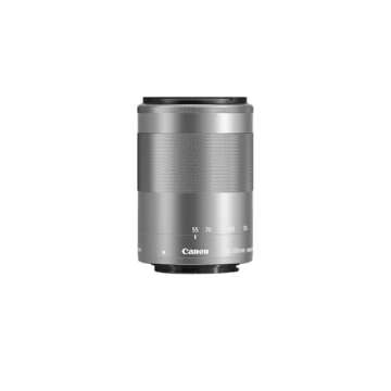 Canon EF-M 55-200mm f/4.5-6.3 Image Stabilization STM Zoom Lens (Silver) (Renewed)