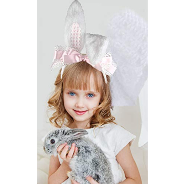 Shop LittleLuluda Pink Bunny Ears Headband for Fun Times