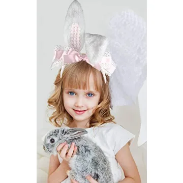 Shop LittleLuluda Pink Bunny Ears Headband for Fun Times