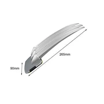 DAYSTART Plastic Wolf Claws Plastic Daggers Fit for Wolverine Costume Cosplay Props, 2Pcs