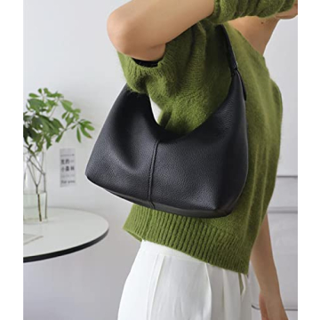 NIUEIMEE ZHOU Hobo Handbags - Stylish Vegan Leather Tote
