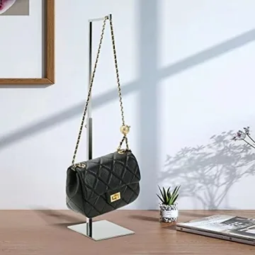 KAIDIYIN Adjustable Metal Display Rack for Handbags