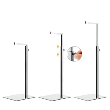 KAIDIYIN Adjustable Metal Display Rack for Handbags