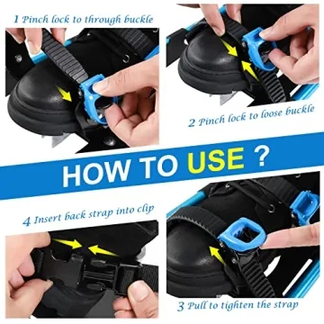 Lightweight Goutone Snowshoes with Poles for All