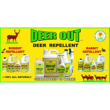 Deer Out 32oz Natural Deer Repellent - Safe & Effective