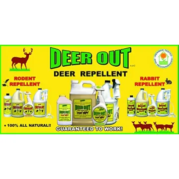 Deer Out 32oz Natural Deer Repellent - Safe & Effective