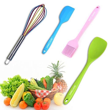Vibrant Kitchen Utensil Set – 11 Essential Tools for Cooking