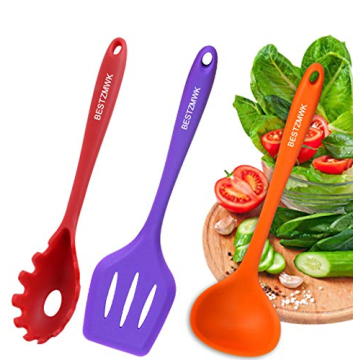 Vibrant Kitchen Utensil Set – 11 Essential Tools for Cooking