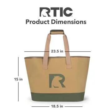 Durable RTIC Ultra-Tough Tote Bag for All Outdoor Fun
