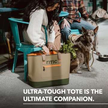 Durable RTIC Ultra-Tough Tote Bag for All Outdoor Fun