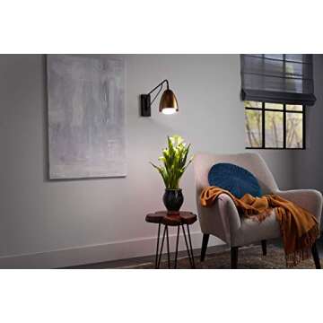 GE Grow Light LED Indoor Flood Light Bulb, Balanced Light Spectrum for Seeds and Greens, 9 Watts, Medium Base (Pack of 1)