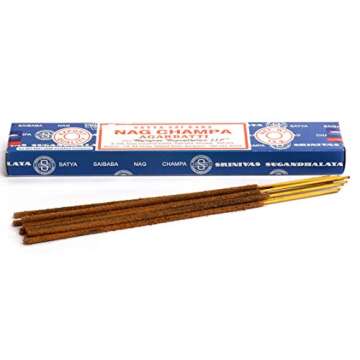 3 Packs Origional Satya Sai Baba Nag Champa Incense Sticks Joss Insence - Insense 15g Box NagChampa Agarbatti