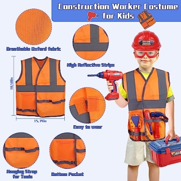 MAGIC4U 49PCS Kids Tool Set for Creative Play