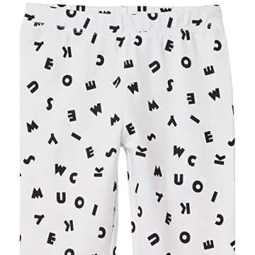 Amazon Essentials Disney | Marvel | Star Wars | Frozen | Princess Girls' Leggings, Pack of 3, Mickey Classic, Small