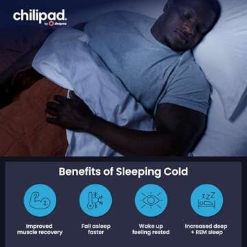 Chilipad Cube Bed Cooling System - Personalized Temperature Control For Sleep