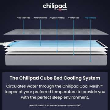 Chilipad Cube Bed Cooling System for Ultimate Comfort