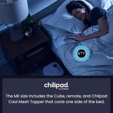 Chilipad Cube Bed Cooling System for Ultimate Comfort