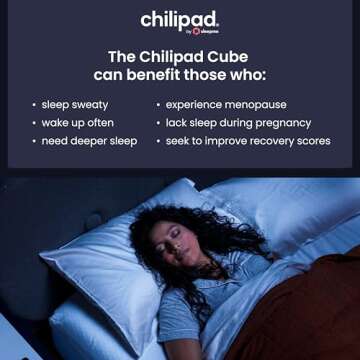 Chilipad Cube Bed Cooling System for Ultimate Comfort