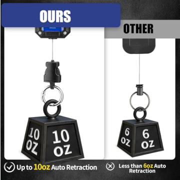 Durable CB Mic Holder with Retractable Tether for Easy Access