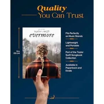 Taylor Swift Evermore Piano/Vocal/Guitar Songbook