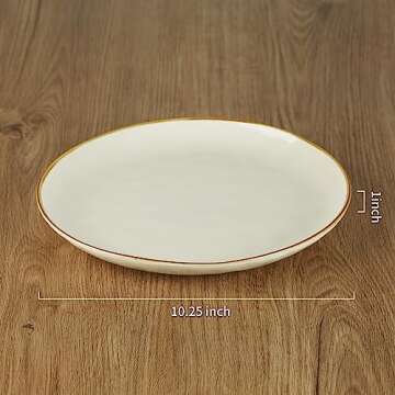 Famiware Dinner Plates Set of 6 | Durable & Stylish Dinnerware