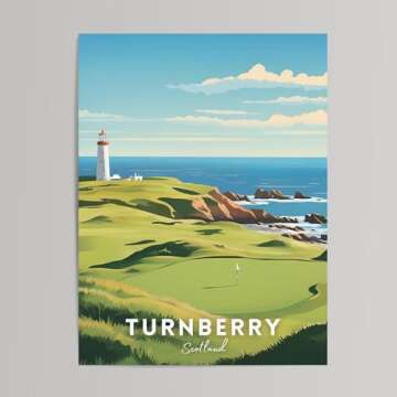 Golf Course Premium Giclee Fine Art Prints - Augusta, Pebble Beach, Pinehurst, Golf Course Posters, ...