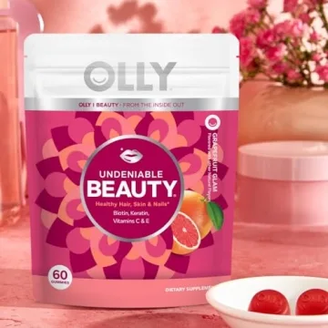 OLLY Undeniable Beauty Gummies for Hair Skin Nails