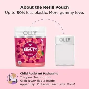 OLLY Undeniable Beauty Gummies for Hair Skin Nails