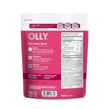 OLLY Undeniable Beauty Gummies for Hair Skin Nails