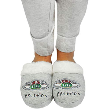 FRIENDS Fluffy Slippers for Women - Cozy Fan Gift