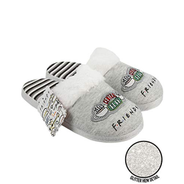 FRIENDS Fluffy Slippers for Women - Cozy Fan Gift