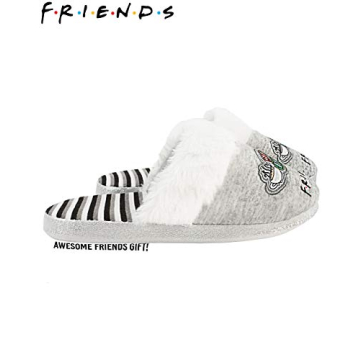 FRIENDS Fluffy Slippers for Women - Cozy Fan Gift