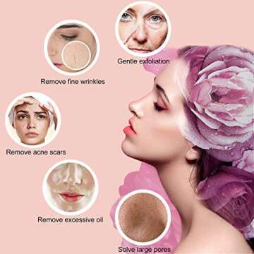 Diamond Microdermabrasion Machine, Yofuly 65-68cmHg Suction Power Professional Dermabrasion, Home Us...