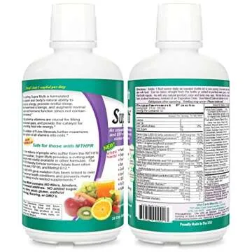 Vital Earth Minerals Super Multi 2-Pack – Liquid Multivitamins for Women, Men & Kids, Liquid Vitam...