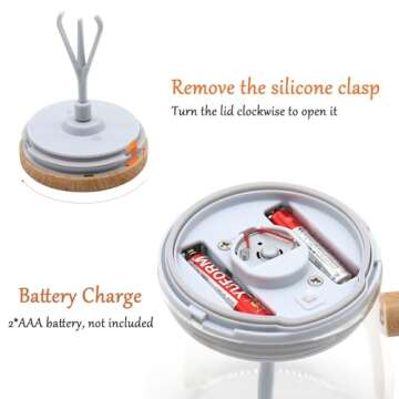 VEREMUND Self Stirring Coffee Mug, Glass Electric High Speed Mixing Cup, Automatic Mixing Mug Rotati...