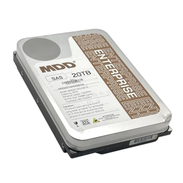 20TB 7200RPM SAS Enterprise HDD - MDD Renewed