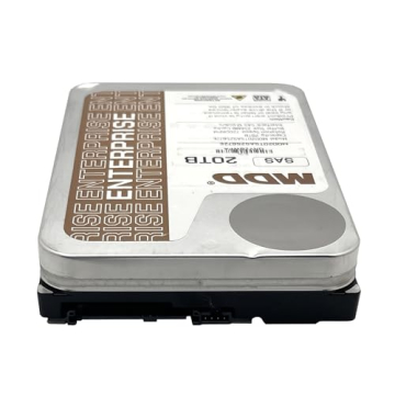 20TB 7200RPM SAS Enterprise HDD - MDD Renewed