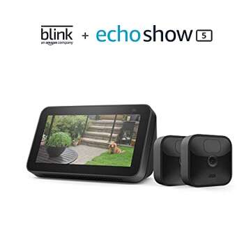 Blink Outdoor 3rd Gen 2 Camera System with Echo Show 5