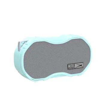Altec Lansing Baby Boom XL - Waterproof Bluetooth Speaker, Wireless & Portable Speaker for Travel & Outdoor Use, Deep Bass & Loud Sound, 1 Pack, Mint