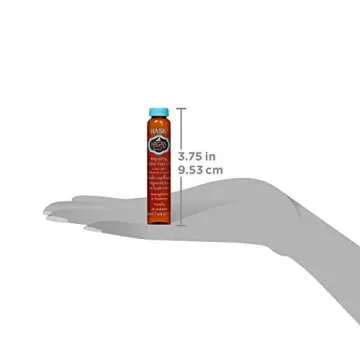 HASK Argan Repairing Hair Oil - 12 shine Oil Vials for shine and frizz control for all hair types, color safe, gluten-free, sulfate-free, paraben-free