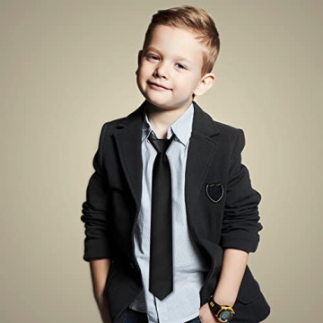 Stylish SATINIOR Adjustable Zipper Ties for Boys