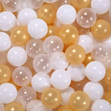 STARBOLO Ball Pit Balls for Kids - 100 Pieces Colorful Non-Toxic Crush Proof Balls