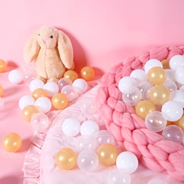 STARBOLO Colorful Ball Pit Balls for Kids - 100 Non-Toxic Balls