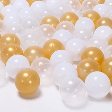 STARBOLO Colorful Ball Pit Balls for Kids - 100 Non-Toxic Balls