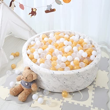 STARBOLO Colorful Ball Pit Balls for Kids - 100 Non-Toxic Balls