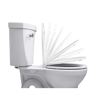 KOHLER Stonewood Elongated Toilet Seat with Quiet-Close Lid