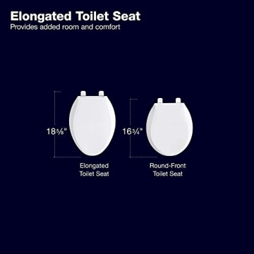 KOHLER Stonewood Elongated Toilet Seat with Quiet-Close Lid
